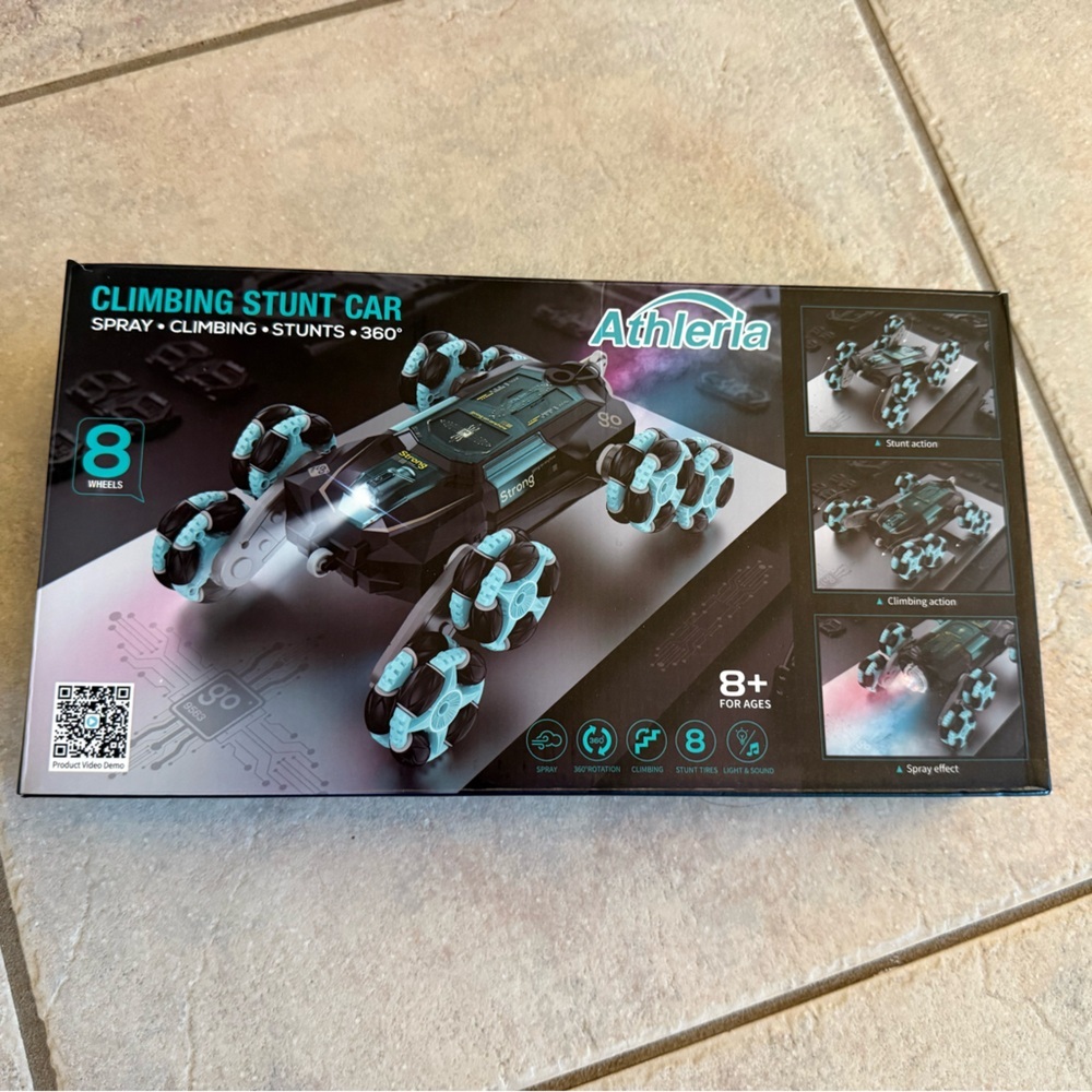 New in the original box climbing stunt car